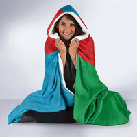 Personalized Italy Liguria Hooded Blanket Inspiration Flags Style