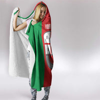 Personalized Italy Liguria Hooded Blanket Inspiration Flags Style