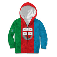 Personalized Italy Liguria Kid Hoodie Inspiration Flags Style