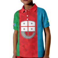 Personalized Italy Liguria Kid Polo Shirt Inspiration Flags Style