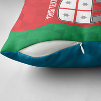 Personalized Italy Liguria Pillow Cover Inspiration Flags Style - Wonder Print Shop