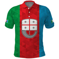 Personalized Italy Liguria Polo Shirt Inspiration Flags Style