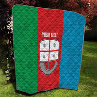 Personalized Italy Liguria Quilt Inspiration Flags Style