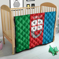 Personalized Italy Liguria Quilt Inspiration Flags Style