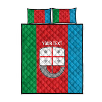 Personalized Italy Liguria Quilt Bed Set Inspiration Flags Style