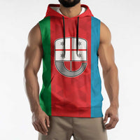 Personalized Italy Liguria Sleeveless Hoodie Inspiration Flags Style - Wonder Print Shop
