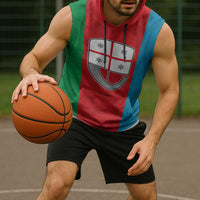 Personalized Italy Liguria Sleeveless Hoodie Inspiration Flags Style - Wonder Print Shop