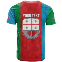Personalized Italy Liguria T Shirt Inspiration Flags Style
