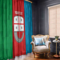 Personalized Italy Liguria Window Curtain Inspiration Flags Style