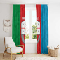 Personalized Italy Liguria Window Curtain Inspiration Flags Style