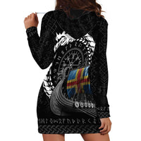 Aland Viking Drakkar Hoodie Dress Viking Blood - Wonder Print Shop
