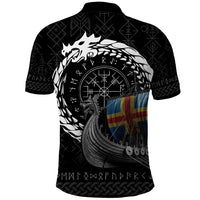 Aland Viking Drakkar Polo Shirt Viking Blood - Wonder Print Shop