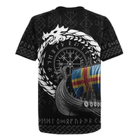 Aland Viking Drakkar Rugby Jersey Viking Blood - Wonder Print Shop