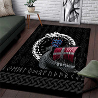 Denmark Viking Drakkar Area Rug Viking Blood - Wonder Print Shop
