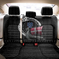 Denmark Viking Drakkar Back Car Seat Cover Viking Blood - Wonder Print Shop