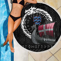 Denmark Viking Drakkar Beach Blanket Viking Blood - Wonder Print Shop