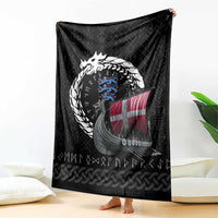 Denmark Viking Drakkar Blanket Viking Blood - Wonder Print Shop