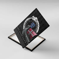 Denmark Viking Drakkar Canvas Wall Art Viking Blood - Wonder Print Shop