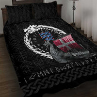 Denmark Viking Drakkar Quilt Bed Set Viking Blood - Wonder Print Shop