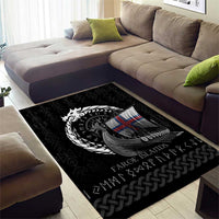Faroe Islands Viking Drakkar Area Rug Viking Blood - Wonder Print Shop