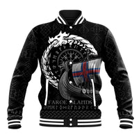 Faroe Islands Viking Drakkar Baseball Jacket Viking Blood - Wonder Print Shop