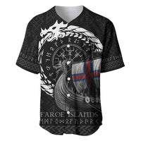 Faroe Islands Viking Drakkar Baseball Jersey Viking Blood - Wonder Print Shop