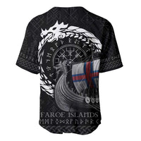 Faroe Islands Viking Drakkar Baseball Jersey Viking Blood - Wonder Print Shop