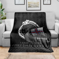 Faroe Islands Viking Drakkar Blanket Viking Blood - Wonder Print Shop