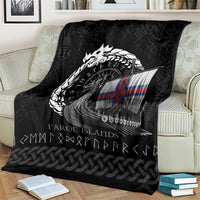 Faroe Islands Viking Drakkar Blanket Viking Blood - Wonder Print Shop
