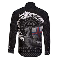Faroe Islands Viking Drakkar Family Matching Puletasi and Hawaiian Shirt Viking Blood - Wonder Print Shop