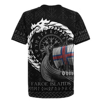 Faroe Islands Viking Drakkar Rugby Jersey Viking Blood - Wonder Print Shop