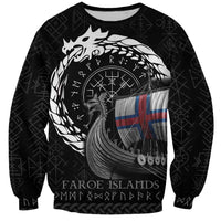 Faroe Islands Viking Drakkar Sweatshirt Viking Blood - Wonder Print Shop