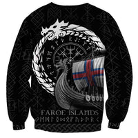 Faroe Islands Viking Drakkar Sweatshirt Viking Blood - Wonder Print Shop