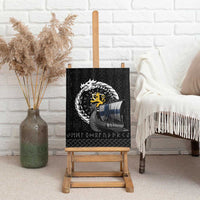 Finland Viking Drakkar Canvas Wall Art Viking Blood - Wonder Print Shop