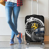 Finland Viking Drakkar Luggage Cover Viking Blood - Wonder Print Shop