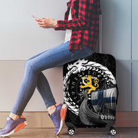 Finland Viking Drakkar Luggage Cover Viking Blood - Wonder Print Shop