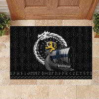 Finland Viking Drakkar Rubber Doormat Viking Blood - Wonder Print Shop