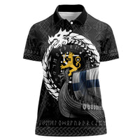 Finland Viking Drakkar Women Polo Shirt Viking Blood - Wonder Print Shop