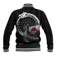 Greenland Viking Drakkar Baseball Jacket Viking Blood - Wonder Print Shop