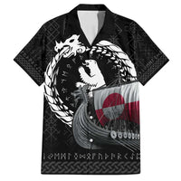 Greenland Viking Drakkar Family Matching Off Shoulder Maxi Dress and Hawaiian Shirt Viking Blood - Wonder Print Shop