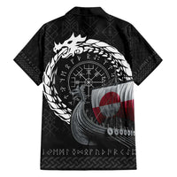 Greenland Viking Drakkar Family Matching Off Shoulder Maxi Dress and Hawaiian Shirt Viking Blood - Wonder Print Shop