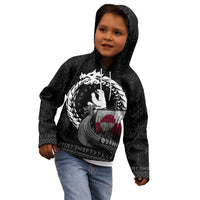 Greenland Viking Drakkar Kid Hoodie Viking Blood - Wonder Print Shop
