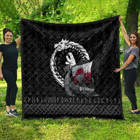 Greenland Viking Drakkar Quilt Viking Blood - Wonder Print Shop