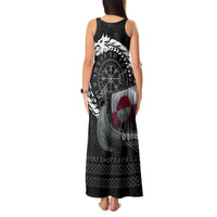 Greenland Viking Drakkar Tank Maxi Dress Viking Blood - Wonder Print Shop