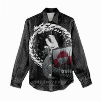 Greenland Viking Drakkar Women Casual Shirt Viking Blood - Wonder Print Shop