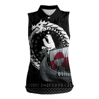 Greenland Viking Drakkar Women Sleeveless Polo Shirt Viking Blood - Wonder Print Shop