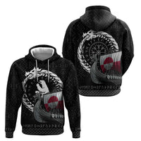 Greenland Viking Drakkar Zip Hoodie Viking Blood - Wonder Print Shop