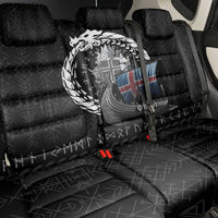 Iceland Viking Drakkar Back Car Seat Cover Viking Blood - Wonder Print Shop
