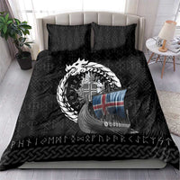 Iceland Viking Drakkar Bedding Set Viking Blood - Wonder Print Shop