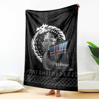 Iceland Viking Drakkar Blanket Viking Blood - Wonder Print Shop